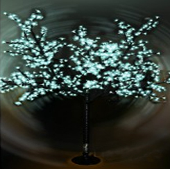 Светодиодное дерево "Сакура", высота 3.6 м, диаметр 3.0 м, белое