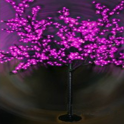 Светодиодное дерево "Сакура", высота 3.6 м, диаметр 3.0 м, розовое