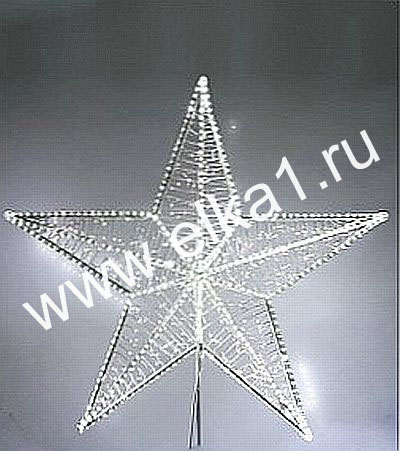 Макушка Кремлевская Звезда, белая 100 см