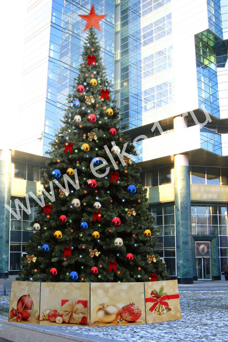 Елка искусственная Кремлевская люкс 400 см + ПОДАРОК в Москве Елка искусственная Кремлевская люкс 400 см + ПОДАРОК