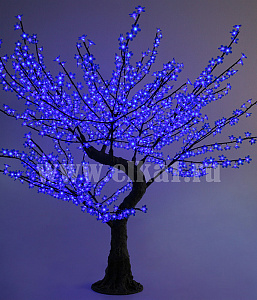 Светодиодное дерево "Сакура" (реплика), высота 2 м, 1152 led(синий) S9-180-B