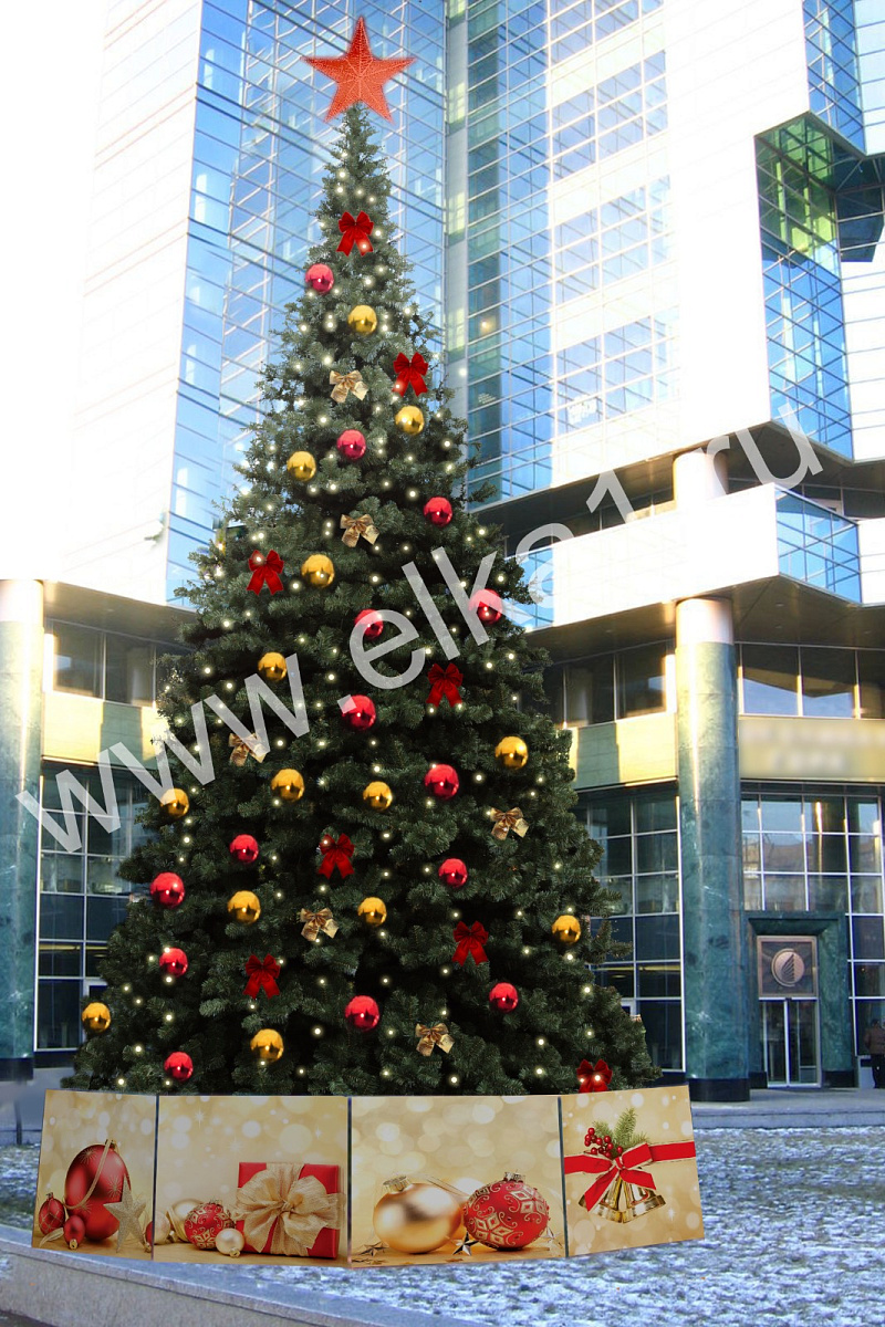 Елка искусственная Кремлевская люкс 400 см + ПОДАРОК в Москве Елка искусственная Кремлевская люкс 400 см + ПОДАРОК