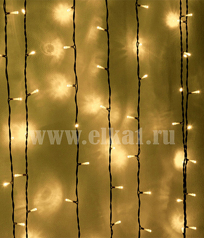 Светодиодная гирлянда занавес 1x9 м, 900 led(тепл. белый) PCL901-11-2WW в Москве Светодиодная гирлянда занавес 1x9 м, 900 led(тепл. белый) PCL901-11-2WW