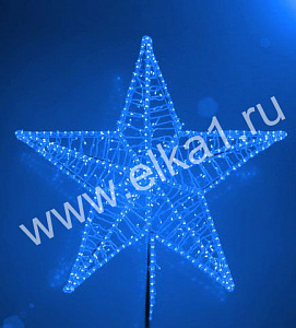 Макушка "Кремлевская Звезда", синяя 200 см