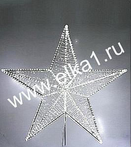 Макушка "Кремлевская Звезда", белая 100 см