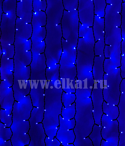 Светодиодная гирлянда занавес 1x9 м, 900 led(синий) LL901-1-2B в Москве Светодиодная гирлянда занавес 1x9 м, 900 led(синий) LL901-1-2B