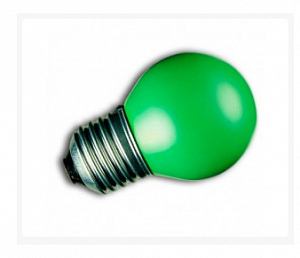 Белт Лайт LED Лампа Е27, 5 Диодов зеленая