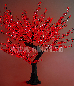 Светодиодное дерево "Сакура" (реплика), высота 2 м, 1152 led(красный) S9-180-R
