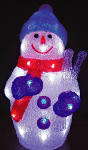 Светящаяся акриловая фигура «Снеговик» ZEC 2321