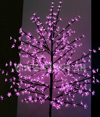 Светодиодное дерево Сакура (реплика), высота 1,5 м, 504 led(розовый) LC176L-B504P-5